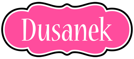 Dusanek invitation logo