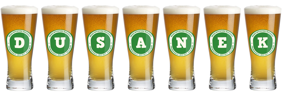 Dusanek lager logo