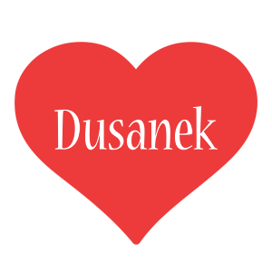 Dusanek love logo