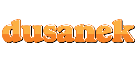 Dusanek orange logo