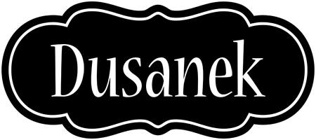 Dusanek welcome logo