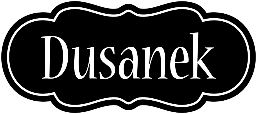 Dusanek welcome logo