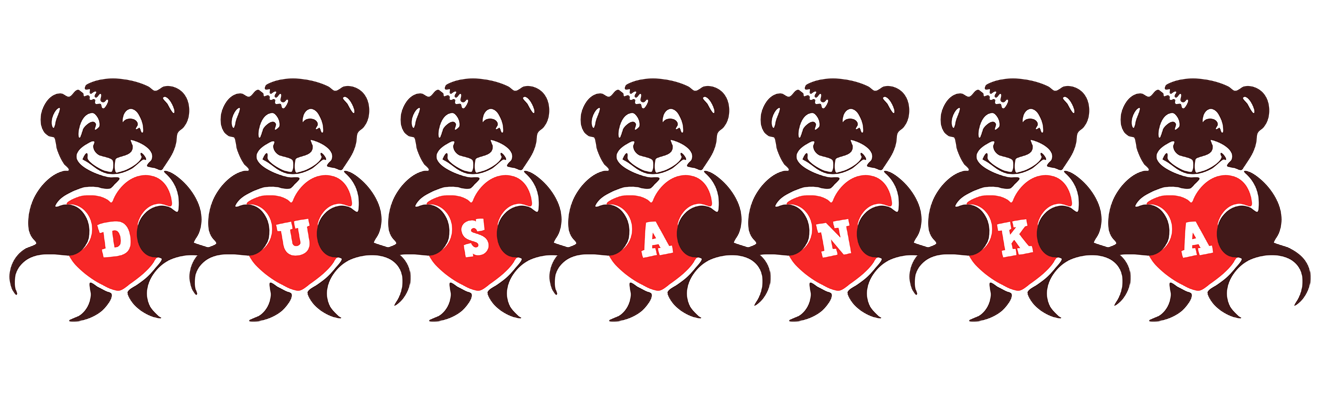 Dusanka bear logo