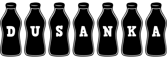 Dusanka bottle logo