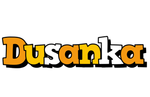 Dusanka cartoon logo