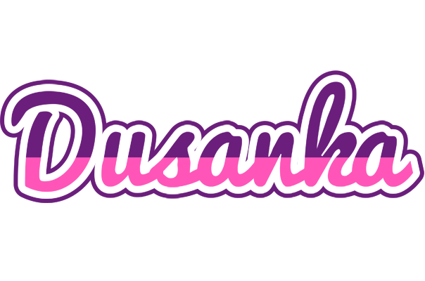 Dusanka cheerful logo
