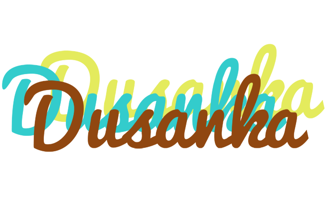 Dusanka cupcake logo