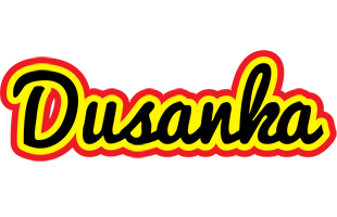 Dusanka flaming logo