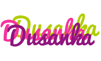 Dusanka flowers logo