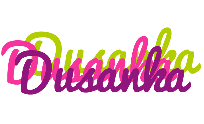 Dusanka flowers logo