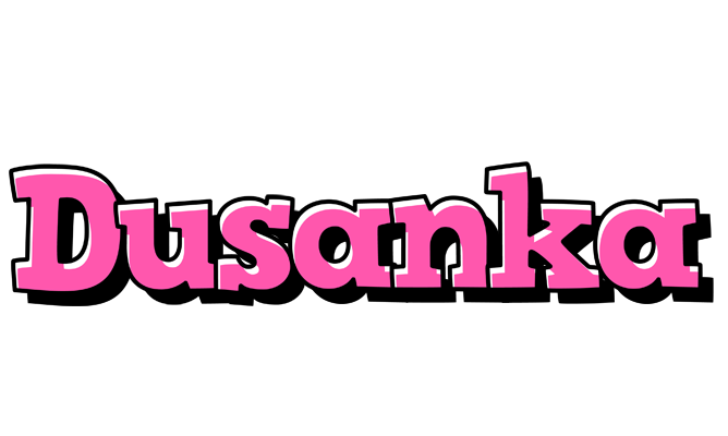 Dusanka girlish logo