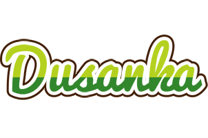 Dusanka golfing logo