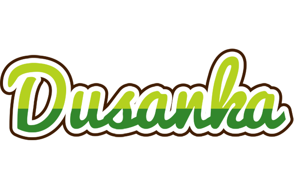 Dusanka golfing logo