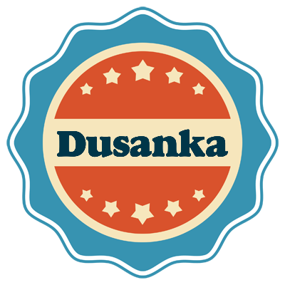 Dusanka labels logo
