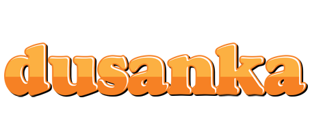 Dusanka orange logo