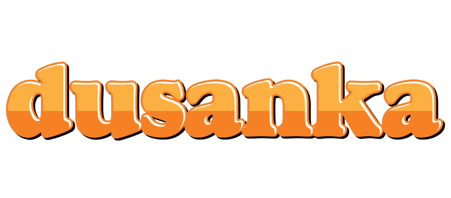 Dusanka orange logo