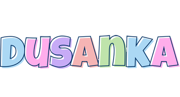 Dusanka pastel logo