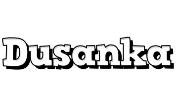 Dusanka snowing logo