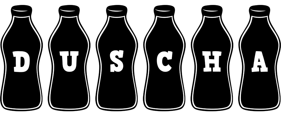 Duscha bottle logo