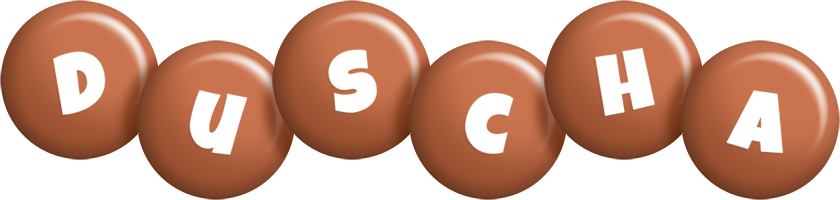 Duscha candy-brown logo