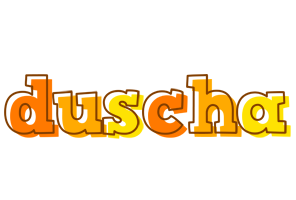 Duscha desert logo