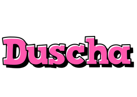 Duscha girlish logo