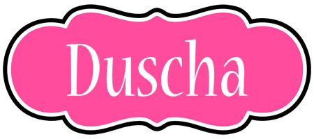 Duscha invitation logo