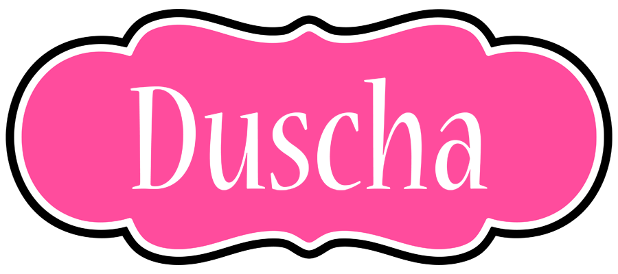 Duscha invitation logo