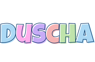 Duscha pastel logo