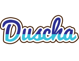 Duscha raining logo