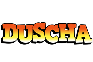 Duscha sunset logo