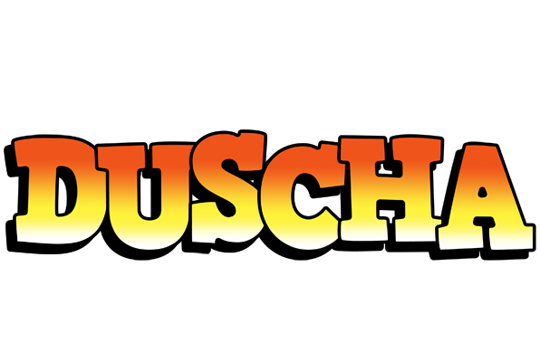 Duscha sunset logo