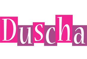 Duscha whine logo