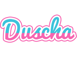 Duscha woman logo