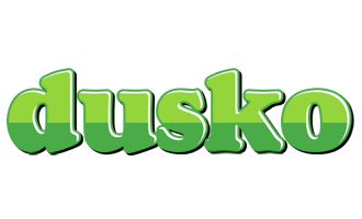 Dusko apple logo