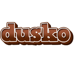 Dusko brownie logo