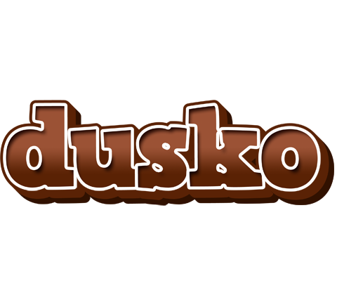 Dusko brownie logo