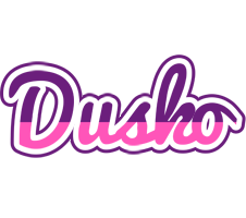 Dusko cheerful logo