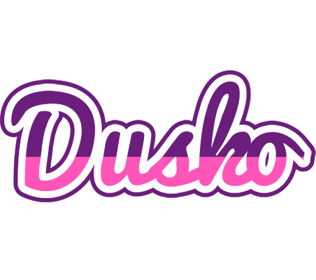 Dusko cheerful logo