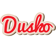 Dusko chocolate logo