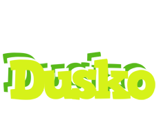 Dusko citrus logo