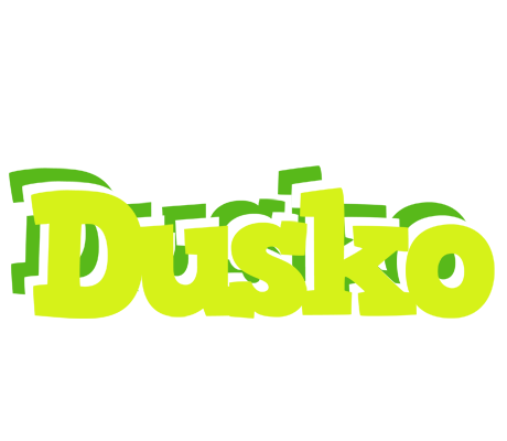 Dusko citrus logo