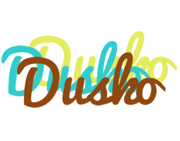 Dusko cupcake logo