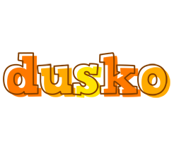 Dusko desert logo