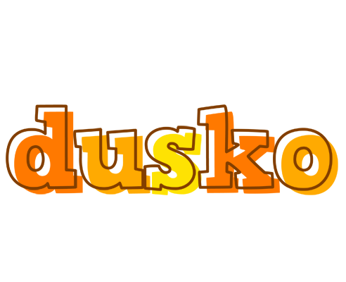 Dusko desert logo