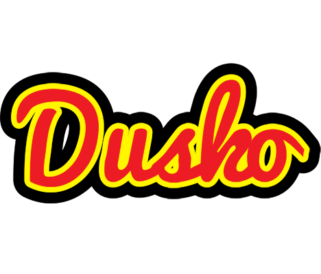 Dusko fireman logo