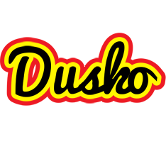 Dusko flaming logo