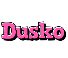 Dusko girlish logo