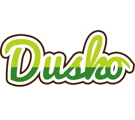 Dusko golfing logo