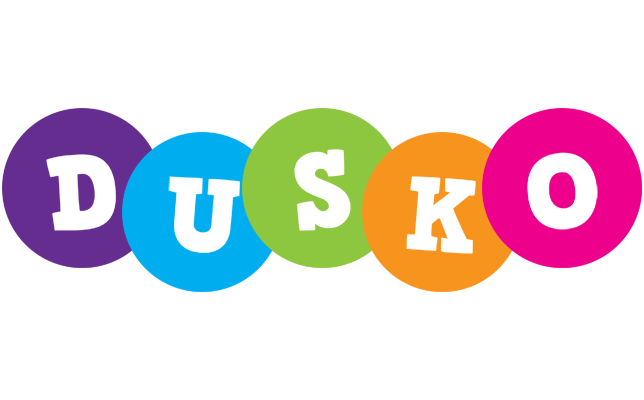 Dusko happy logo